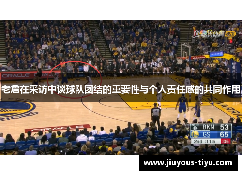 老詹在采访中谈球队团结的重要性与个人责任感的共同作用